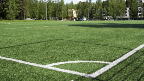 Artificial turf.