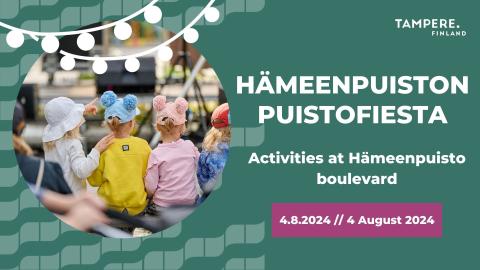 Hämeenpuiston Puistofiesta 4.8.2024