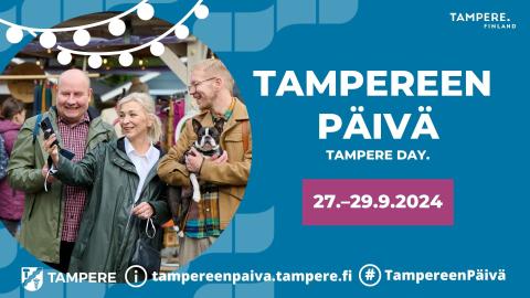 Tampereen päivä 27.-29.9.2024.