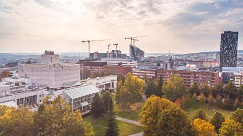 Maisemakuva Tampereesta.