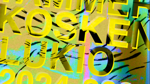 Tammerkosken lukion vuosikertomuksen kansikuva.