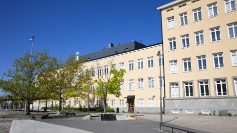 Nekalan koulu eli uusi kulttuurikeskus kesällä