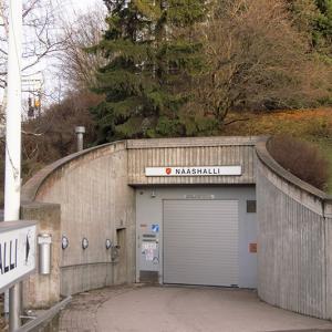 Nääshallin sisäänkäynti