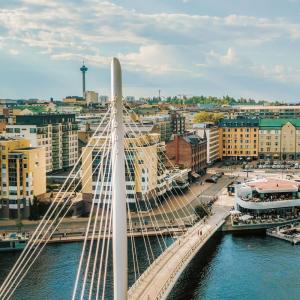 Aerial view of Laukontori.