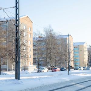 Kalevan liikenne talviaikaan.