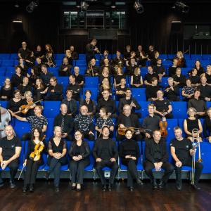 Tampereen kaupunginorkesterin ryhmäkuva 