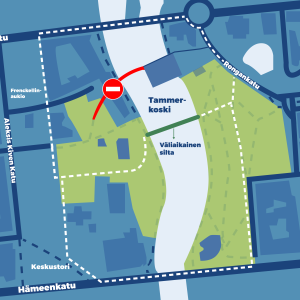 Valssipadonraitti traffic arrangements.