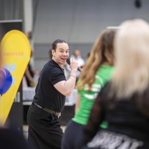 Matti Puro at Liikkuva Tampere Day
