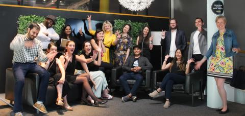 Tampere Talent Ambassadorit ryhmäkuvassa