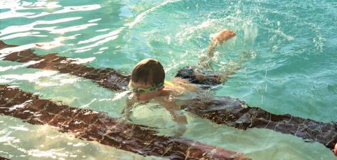 Poika polskii altaassa.