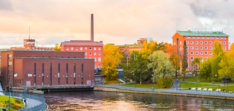 Hämeenpuiston maisemakuva.
