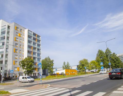 Juvankatu Kaukajärvellä