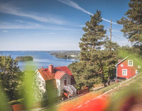 The view from Pispalanharju Ridge.