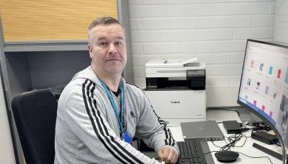 Tredun ICT-palvelupäällikkö Teemu Nieminen