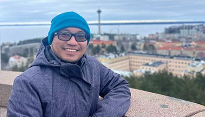 Tampere Talent Ambassador Jan Louie Uy