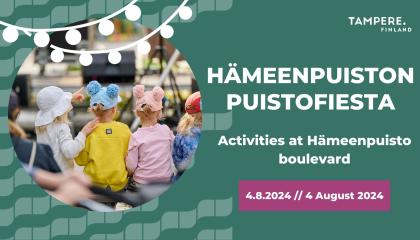 Hämeenpuiston Puistofiesta 4.8.2024