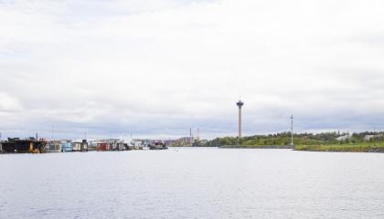 Santalahden rantapuisto.