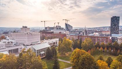 Maisemakuva Tampereesta.