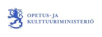Opetus- ja kulttuuriministeriön leijonalogo.