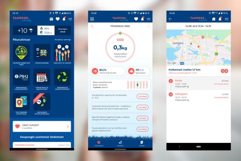 Liikkumisen hiilijalanjälkilaskuri näyttää liikkumisen ilmastopäästösi.