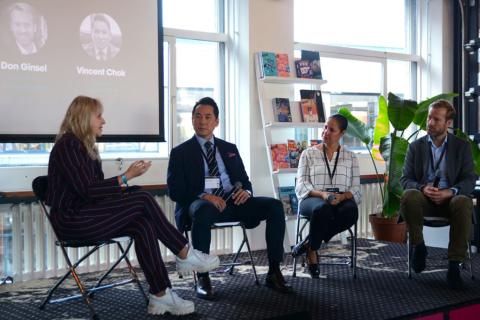 Margarita Khartanovich paneelikeskustelussa