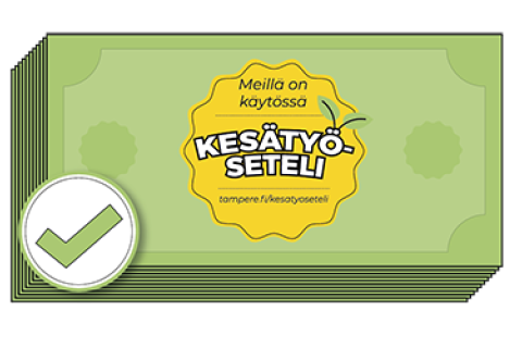 Kesätyöseteleitä on vielä paljon jäljellä.