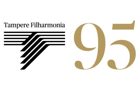Tampere Filharmonia 95 -juhlavuoden tunnus