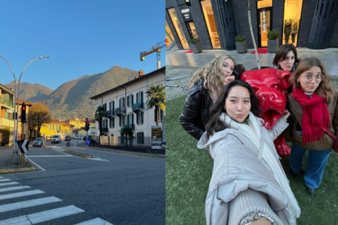 Kuva opiskelijoista Italiassa